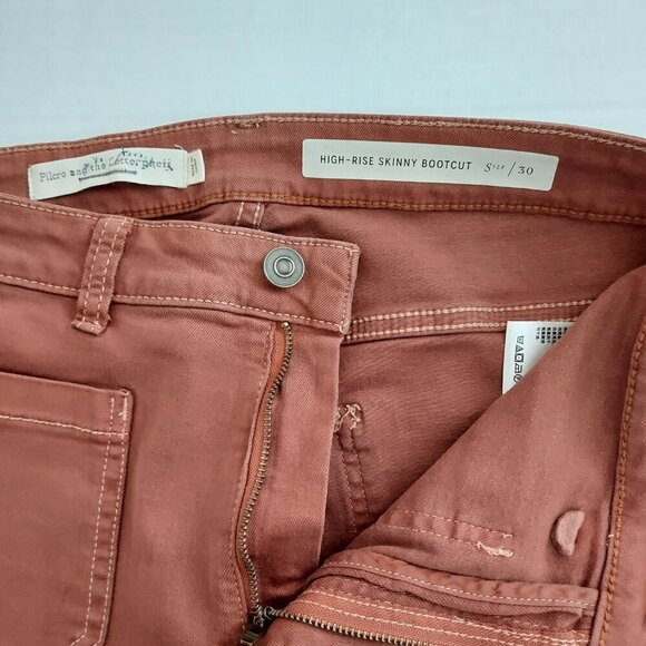 Anthropologie Pilcro High Rise Skinny Bootcut Jeans Size 30 - Picture 12 of 12